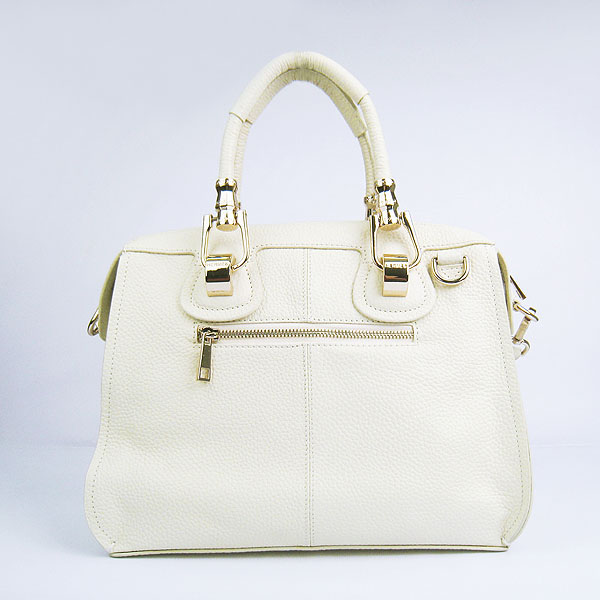 Fake Hermes New Arrival Double-duty leather handbag Off-White 60669